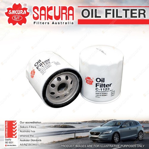 Sakura Oil Filter for Ford Focus LS LV LW LW II LW II ST LZ 1.6 1.4 2.0L