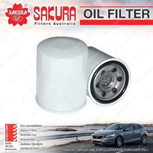 Sakura Oil Filter for Ford Econovan 4 METRE XLT 4.4 4.7 MAXI JG JH Refer Z429