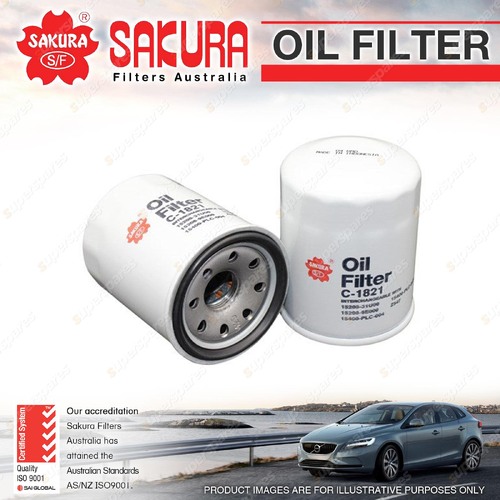 Sakura Oil Filter for Honda ACCORD EURO CL CU CITY GM CR-V RD RE CR-Z ZF HR-V GH