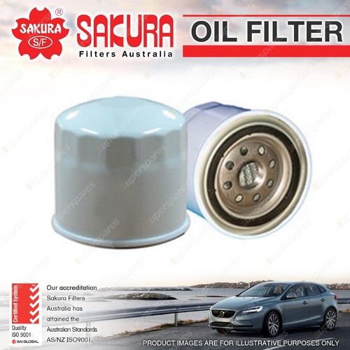 Sakura Oil Filter for Land Rover Freelander L314 2.0L Turbo Diesel Refer Z587