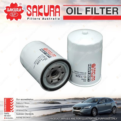 Sakura Oil Filter for Toyota Dyna RZU280 XKU280 304 308 338 344 348 414 424 508