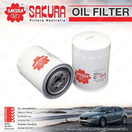 Sakura Oil Filter for Nissan Navara D21 Patrol GQ RX Urvan E24 Diesel