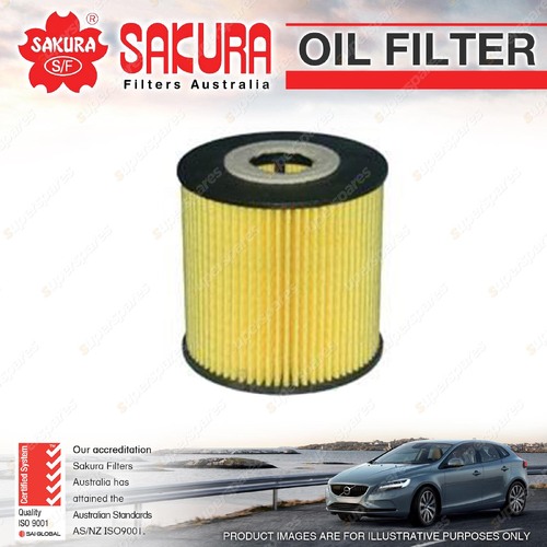 Sakura Oil Filter for Nissan X-Trail T30 Turbo Diesel 4Cyl YD22 CRD DOHC 16V