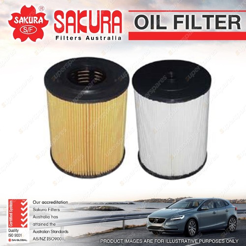 Sakura Oil Filter for Mitsubishi Fuso FP54J FV54J Turbo Diesel 6Cyl 12V