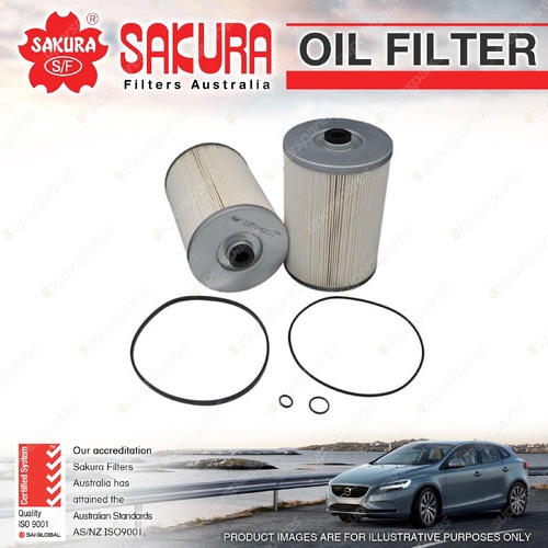 Sakura Oil Filter for Isuzu CXY CXZ51 CXY CXZ EXD EXY52 FXD FXL FYH77 FYJ FYX77