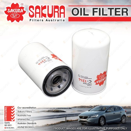 Sakura Oil Filter for Hino Dutro XZU404R XZU414R XZU424R XZU434R FF19 K L FG19 L