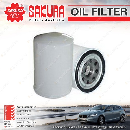 Sakura Oil Filter for Isuzu NKR77 3.0L TD Turbo Diesel 4Cyl DI OHV 8V Refer Z701