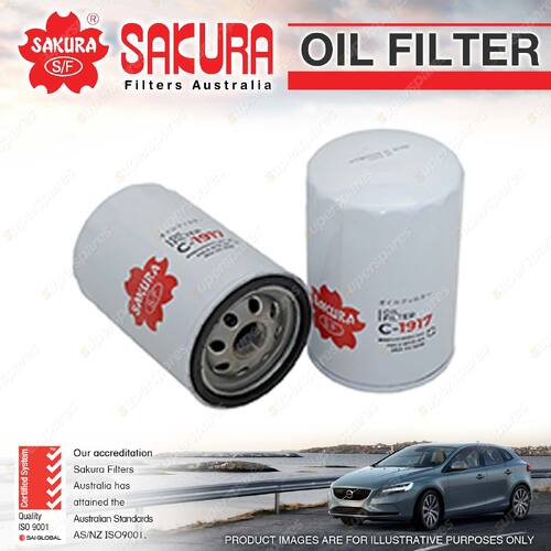 Sakura Oil Filter for Chrysler Voyager GRAND Voyager 2.5 Turbo Diesel VM