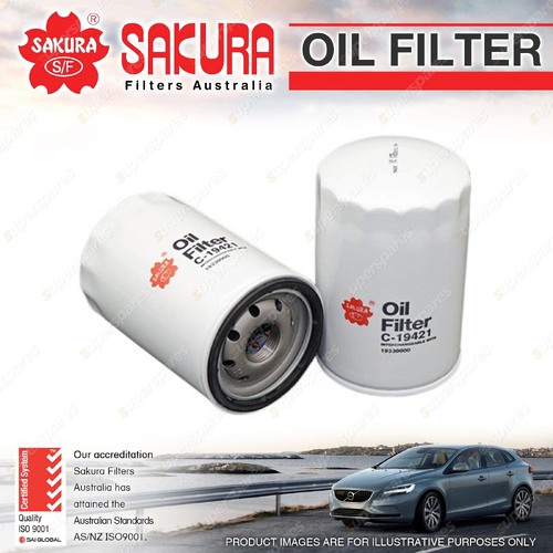 Sakura Oil Filter for Holden Captiva CG II Captiva 7 CG II 3.0L 6Cyl Petrol MPFI