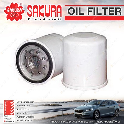 Sakura Oil Filter for Proton Savvy BT BT S2 1.1L 4Cyl Petrol MPFI 2006-2012