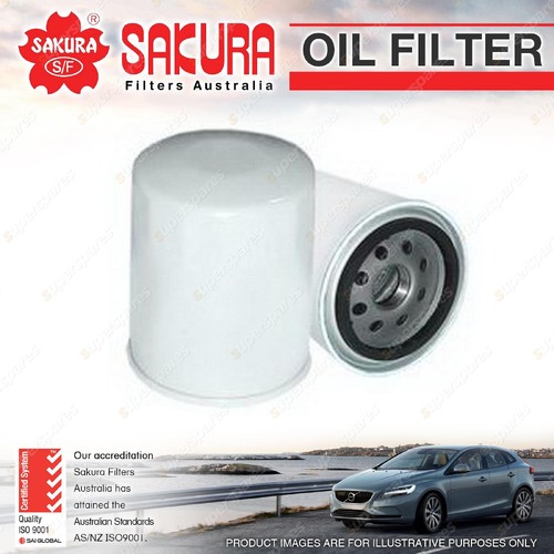 Sakura Oil Filter for Renault Virage 1.4L 4Cyl Petrol CARB 1978-1980