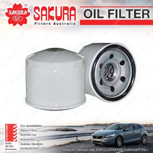 Sakura Oil Filter for Smart Fortwo A451 1.0L 3Cyl Petrol MPFI 2008-ON