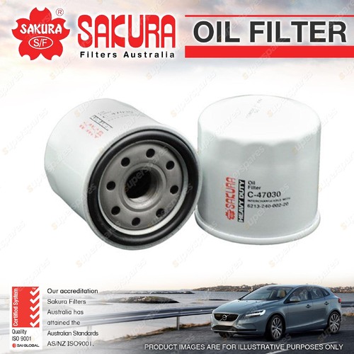 Sakura Oil Filter for Toyota Camry AXVH71R Corolla MZEA12R 2.0L 2.5L 4Cyl Petrol