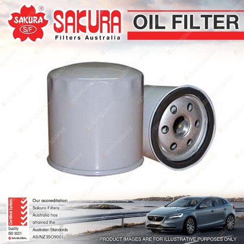 Sakura Oil Filter for Volkswagen Caddy 2K Golf VII Polo 6C 6R UP AA 4Cyl Petrol