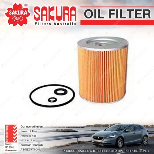 Sakura Oil Filter for Toyota Dyan DA115R 6.5L 2D I6 12V OHV 1974-1989