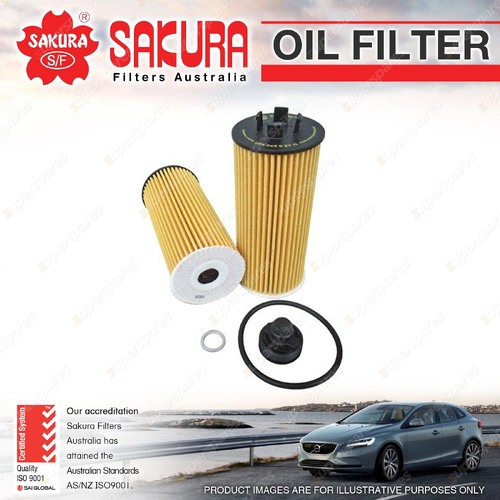 Sakura Oil Filter for Bmw 220I F45 B48A20A X1 F48 B47C20A 4CYL 2.0L