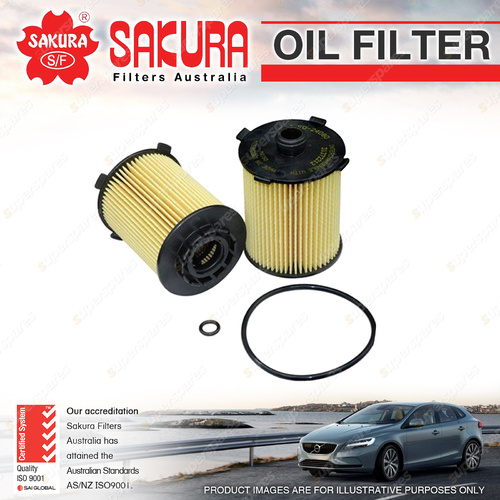 Sakura Oil Filter for Volvo S90 V40 D4 T3 T4 D2 XC40 XZ XC60 DZ T5 XC90 T2 T6 D5