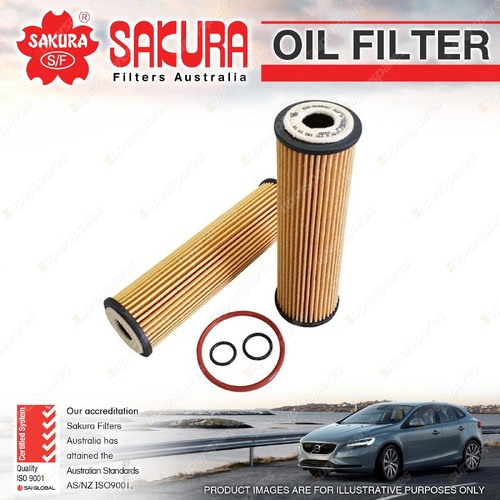 Sakura Oil Filter for Mercedes C200 W204 C250 C204 W204 E250 W212 1.8L 4Cyl