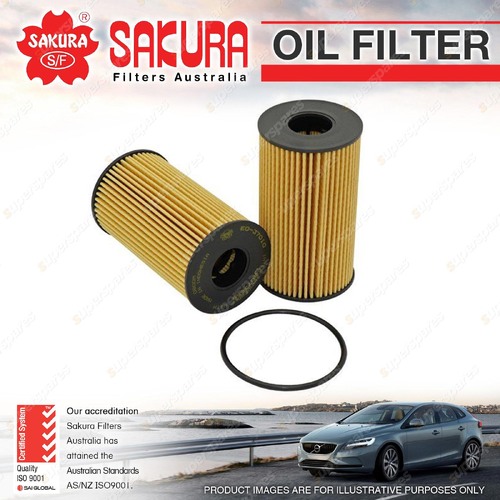 Sakura Oil Filter for Land Rover Discovery Sport LC 204DT 4Cyl 2.0L Diesel