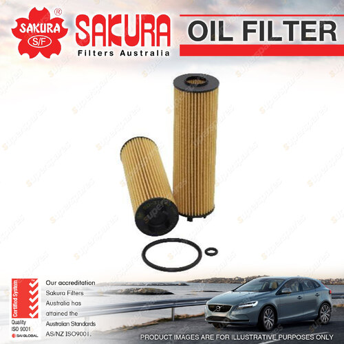 Sakura Oil Filter for Volkswagen Caddy V SK DTRC I4 16V DOHC 2021-On