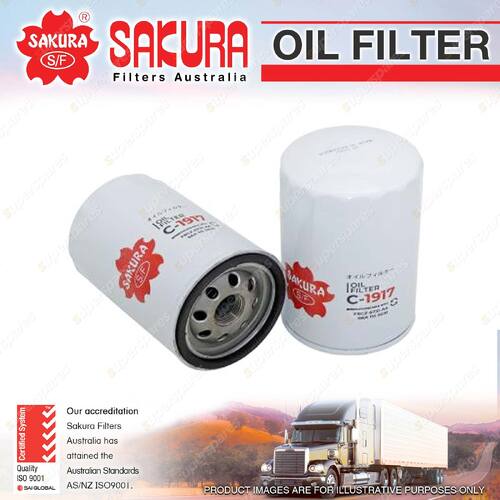 Sakura Oil Filter for Skoda Octavia 1Z 1.6 Litre BSE I4 8V SOHC 2009-2010