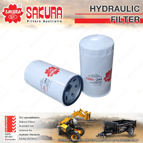 Sakura Hydraulic Filter for Kubota L35 M5091 1.6L 3.8L D1703TLB V3800 6V 8V