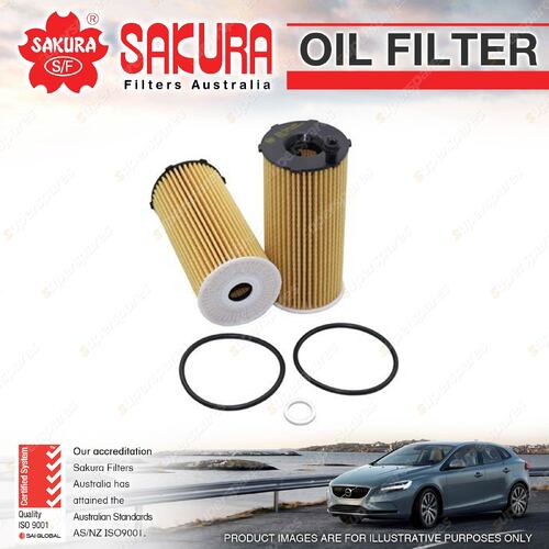 Sakura Oil Filter for Hyundai Santa Fe TM Staria US 3.5L G6DU V6 24V 2020-On