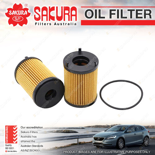 Sakura Oil Filter for Mazda BT-50 XS B19 1.9L RZ4E-TC I4 16V DOHC 2021-On