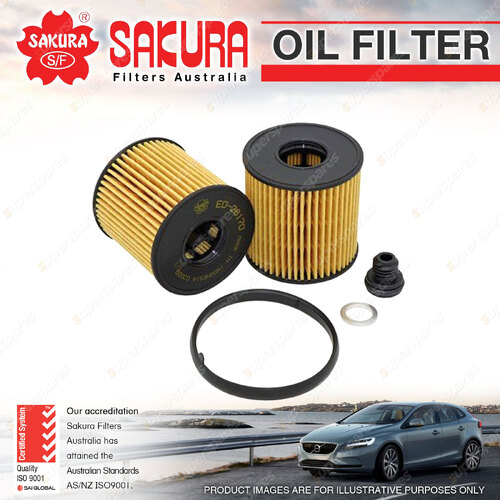 Sakura Oil Filter for Kia Sportage S SX SX+ DELUXE NQ 2.0L G4NL I4 16V 2021-On