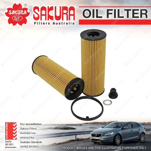 Sakura Oil Filter for Hyundai Santa Fe CRDI TM NX 2.2L 2.0L D4HE D4HD 2020-On