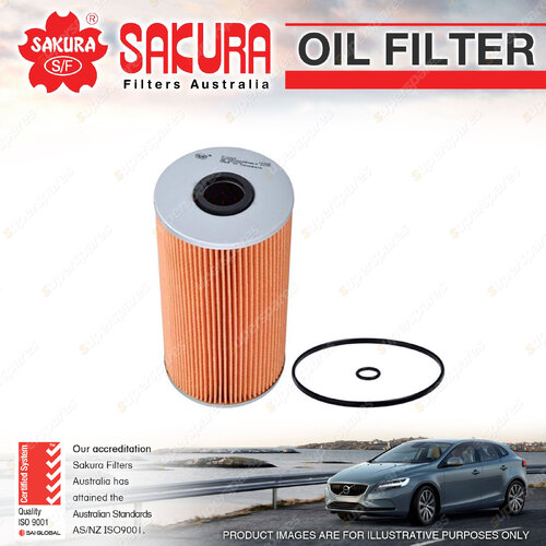 Sakura Oil Filter for Mitsubishi Fuso Fighter FK 5.4L 6DS7 16 12V 81-91 198mm