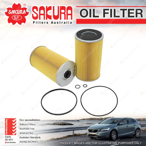 Sakura Oil Filter for Isuzu FYX Giga CVR CXG CXH CXY CXZ CYH CYJ CYZ EXD GXD GXR