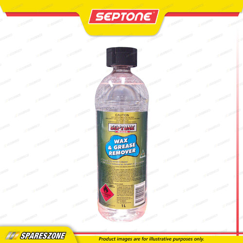 Septone Wax Grease Remover 1 Litre Automotive Pre-Painting Cleaner