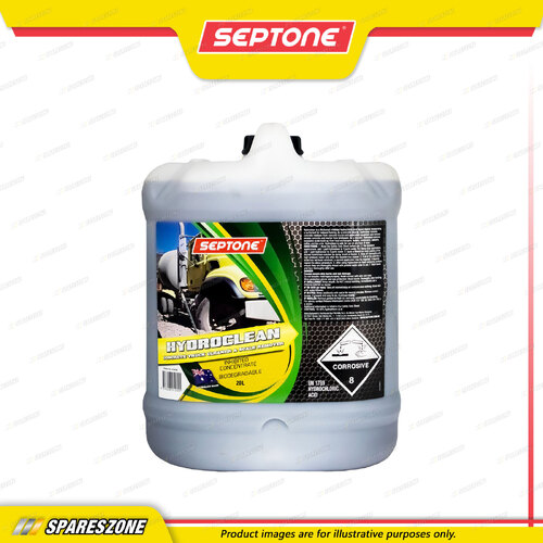 Septone Hydroclean Concrete Truck Cleaner Scale Remover Descaler 20 Litre