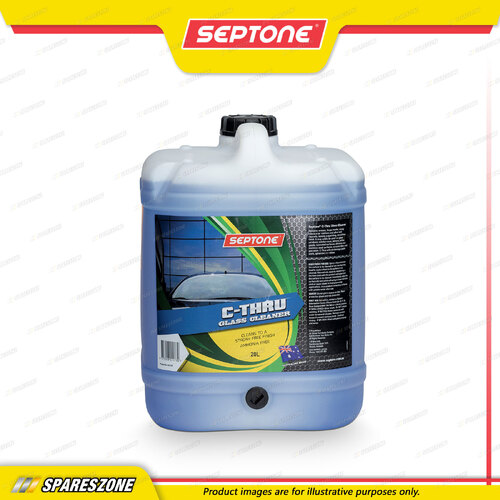 Septone C-Thru Glass Window Cleaner 20 Litre Sparkling Clean Finish