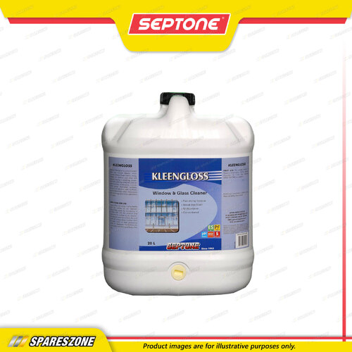 Septone Kleengloss Concentrated Glass and Window Cleaner 20 Litre