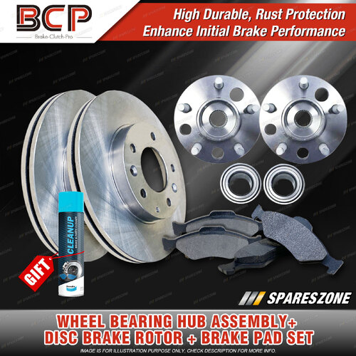 Rear Wheel Bearing Hub Assembly + Brake Kit for Ford Falcon FGX Boss 335 IRS PBR