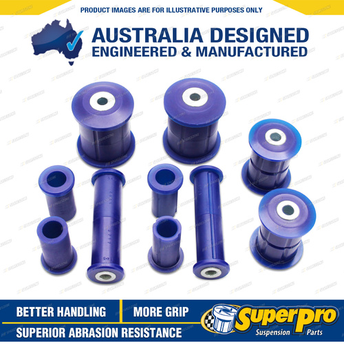 Superpro Rear Spring Rear Bush Kit All for Volkswagen Amarok 4motion RWD 2010-on