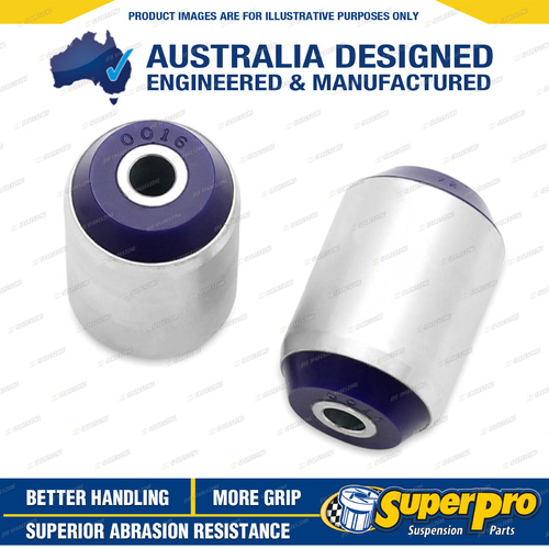 SuperPro Rear Trailing Arm Low Front Bush Kit for Holden Calais Performance Kit