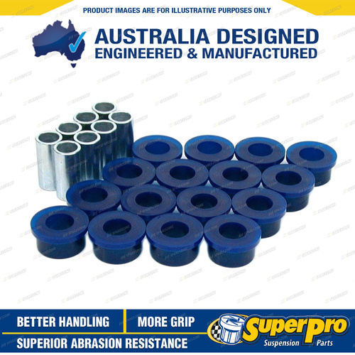 Superpro Rear Control Arm Lower Inner Outer Bush Kit for Holden Astra LD