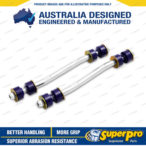 SuperPro Front Sway Bar Link to Strut Kit for Holden Commodore VR VS Ute