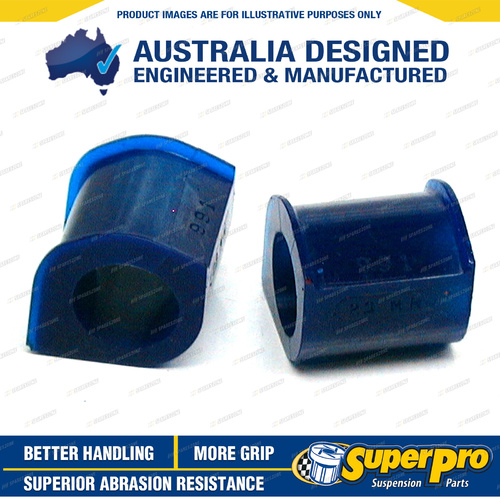 Superpro 25mm Front Sway Bar Mount Bush Kit for Holden Nova LE LF LG 1989-1997