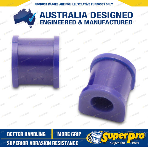 Superpro 25mm Front Sway Bar Mount To Link Bush Kit for Mitsubishi Triton MK