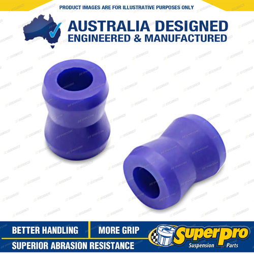 Superpro Rear Shock Absorber Upper Lower Bush Kit for Holden Colorado RC 08-12