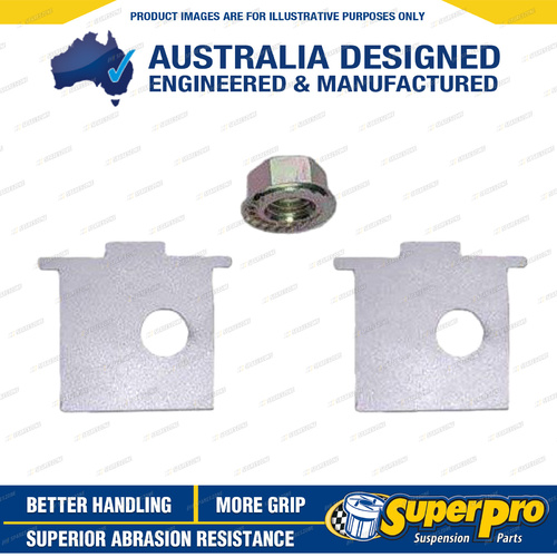 Superpro Front Strut Bar Caster Plates for Holden Calais VE VF Sedan Wagon Ute