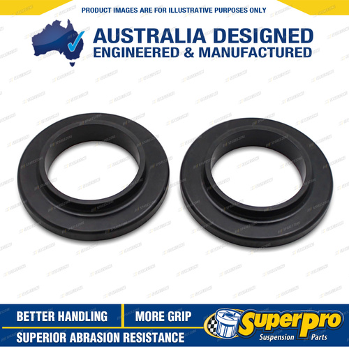 Superpro Front Spring Insulator Pad Bush Kit for Mitsubishi Challenger PB 08-on