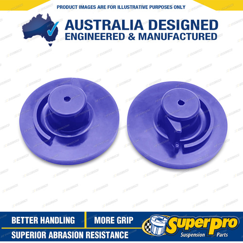 Superpro Rear Spring Seat Bush Kit for Ford Territory SX SY SZ Raises 10mm