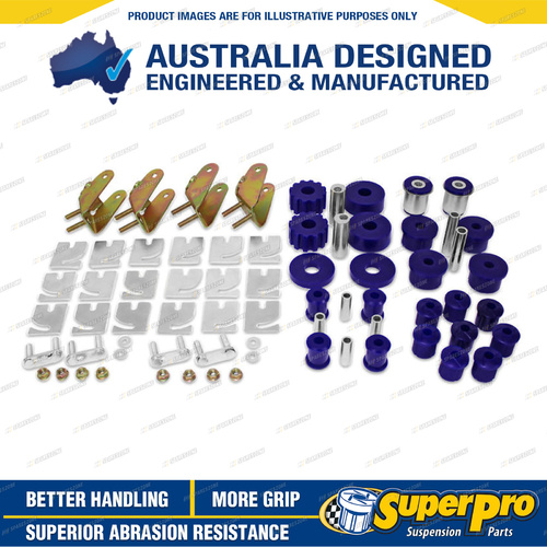 Superpro Front and Rear Enhancement Bush Kit for Ford Falcon BA BF Wagon Ute Cab