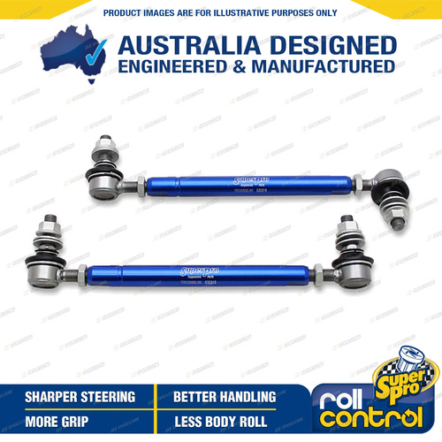 Superpro Front Sway Bar Link Kit HD Adjustable for Holden Captiva 5 CG Viva JF