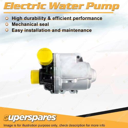 Superspares Electric Water Pump for BMW 335I 435I 740I M135I M235I X5 Z4 3.0L